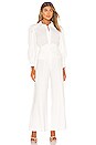 view 4 of 4 PANTALON TAILLE HAUTE LIE AWAKE in Ivory