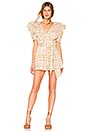 view 1 of 3 Vices Romper in White Check