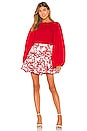 view 4 of 5 Comes In Waves Top in Red