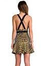 view 4 of 6 Venice Of Gold Dress in Cheetah & Black