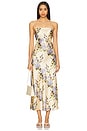 view 1 of 3 Noelle Dress in Moonflower Watercolor