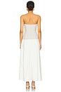 view 3 of 4 Nineveh Dress in Double Stripe & Macadamia