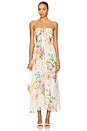 view 1 of 3 Calliope Chiffon Maxi Dress in Summer Solstice