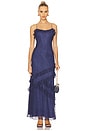 view 1 of 3 Elouisa Lace Gown in Harbor