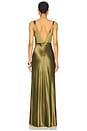 view 3 of 3 Sinclaire Gown in Fern