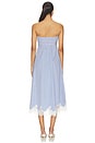 view 3 of 4 VESTIDO KACEY in Blue Stripe