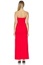 view 3 of 3 Waverly Strapless Dress in Goji