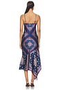 view 3 of 3 Becky Dress in Mariner's Bandana