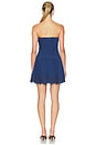 view 3 of 3 Belinda Strapless Linen Mini Dress in Sailor
