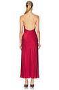view 3 of 3 Giulia Hammered Halter Dress in Huckleberry