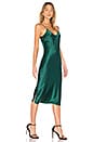 view 2 of 3 The Raven Dress in Emerald