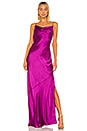 view 1 of 4 The Carla Gown in Dragonfruit