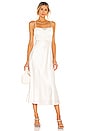 view 1 of 3 VESTIDO MIDI BALEY in White