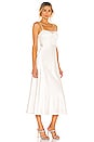 view 2 of 3 VESTIDO MIDI BALEY in White