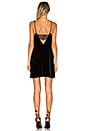 view 5 of 4 Back Lace Velvet Dress in Black
