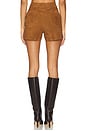 view 4 of 6 Travis Suede Short in Cognac