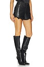 view 2 of 6 Renee Vegan Leather Short in Black