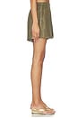 view 3 of 6 Riviera Metallic Chiffon Short in Grove