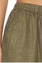 view 6 of 6 Riviera Metallic Chiffon Short in Grove
