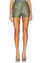 view 2 of 7 Travis Leather Short in Camoflage