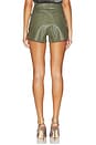 view 6 of 7 Travis Leather Short in Camoflage