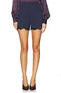 view 1 of 6 Jolie Lace Short in Navy