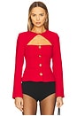 view 1 of 4 x REVOLVE Zaynab Blazer in Cardinal