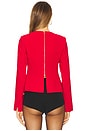 view 3 of 4 x REVOLVE Zaynab Blazer in Cardinal