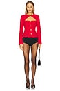 view 4 of 4 x REVOLVE Zaynab Blazer in Cardinal