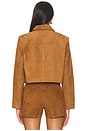 view 4 of 5 Sullivan Suede Jacket in Cognac