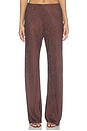 view 2 of 7 Bristol Jacquard Pant in Umber