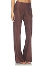 view 4 of 7 Bristol Jacquard Pant in Umber