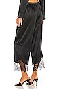 view 3 of 4 The Catrine Silk Pant in Black