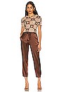 view 4 of 4 Alex Pant in Chocolate