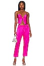 view 4 of 4 Carmen Pant in Neon Pink
