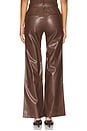 view 4 of 6 Zenobia Faux Leather Pant in Java