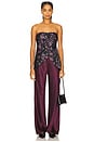view 5 of 6 Bristol Mid Rise Pant in Blackberry