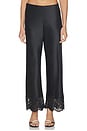 view 1 of 6 Bristol Lace Pant in Black