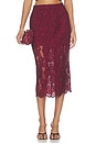 view 1 of 6 Osmond Lace Skirt in Compote