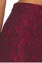 view 7 of 6 Osmond Lace Skirt in Compote