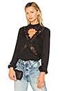 view 1 of 4 The Skylar Blouse in Black