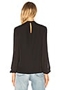 view 3 of 4 The Skylar Blouse in Black