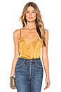 view 1 of 4 CAMISOLA SWEETHEART CHARMEUSE in Gold
