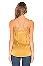 view 3 of 4 CAMISOLA SWEETHEART CHARMEUSE in Gold