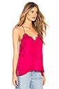 view 2 of 4 The Racer Charmeuse Cami in Daiquiri