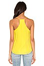 view 3 of 4 The Racer Charmeuse Cami in Pina Colada