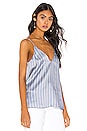 view 2 of 4 The Olivia Cami in Cornflower Stripe