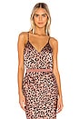 view 1 of 4 The Olivia Cami in Graphic Leopard