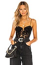 view 1 of 5 The Anne Lace Bodysuit in Black
