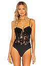 view 2 of 5 The Anne Lace Bodysuit in Black